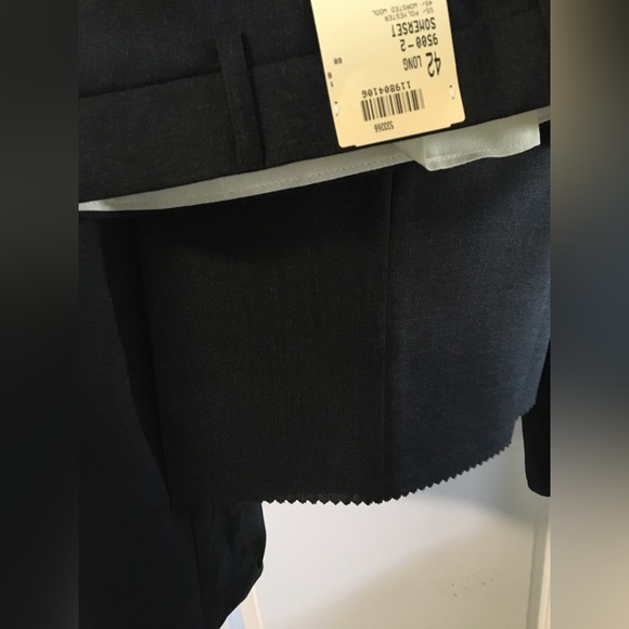 Hardwick Man’s Charcoal Gray Suit 48L / 42L NWT - Picture 9 of 10